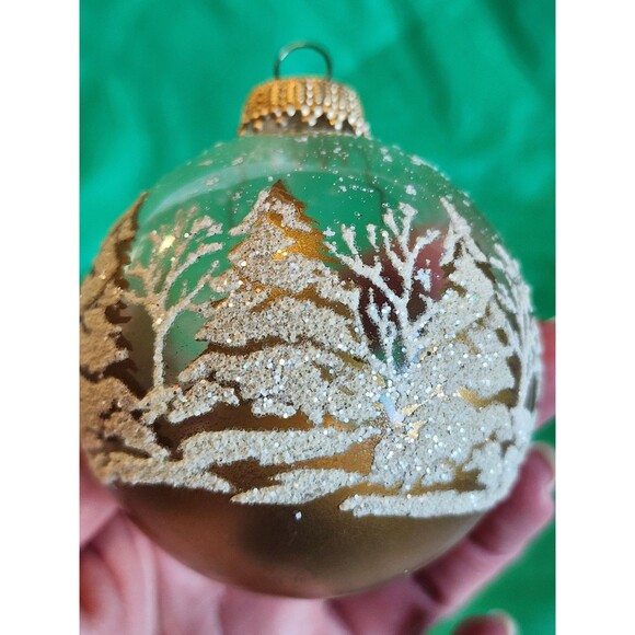 Assorted Lot Krebs Decorated Glass Christmas Ornaments Icicle Germany Gold White - Picture 13 of 16